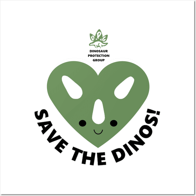Save the Dinos! Wall Art by SJAdventures